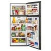 Whirlpool 18-cu ft Standard Depth Top Freezer Refrigerator (Fingerprint-Resistant Black Stainless Steel) -WHIRLPOOL shop 30006616d L