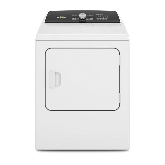 Whirlpool 7-cu ft Vented Electric Dryer (White) with Steam 3 Whirlpool 7-cu ft Vented Electric Dryer (White) with Steam